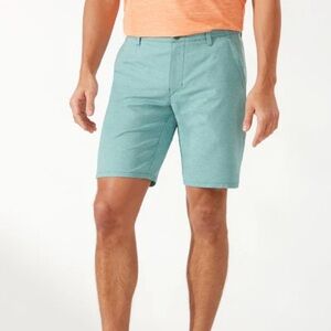 Tommy Bahama On Par IslandZone shorts, Neptune Green, size 28, 8 inch inseam